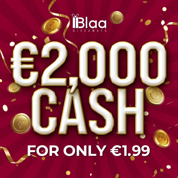 WIN €2,000 Cash