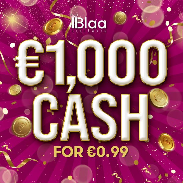 WIN €1k for 99c!