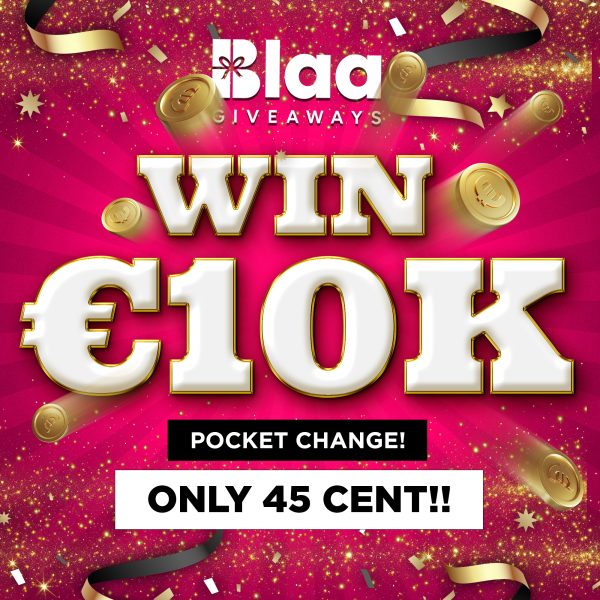 WIN €10k FOR 45c!