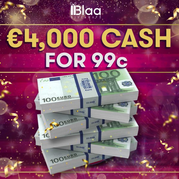 WIN €4k for 99c