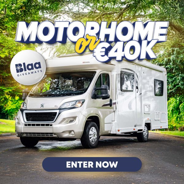WIN Elddis Athos Motorhome or €40k!